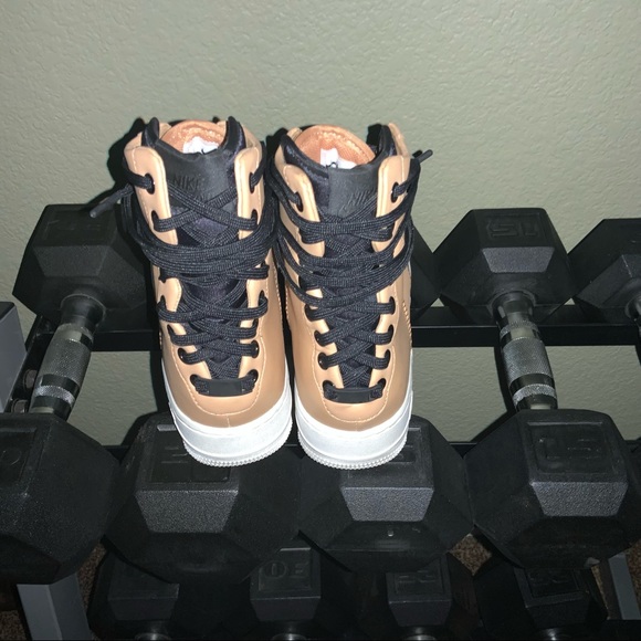 Nike AF1 Rebel XX AO1525-200 Tan Leather Sneaker - Picture 10 of 15